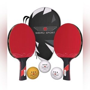 Nibiru Sport Red Table Tennis Set (073)